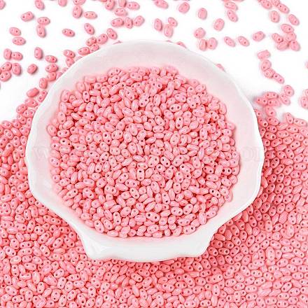 Выпечка краска стеклянные бусины SEED-T006-03O-1