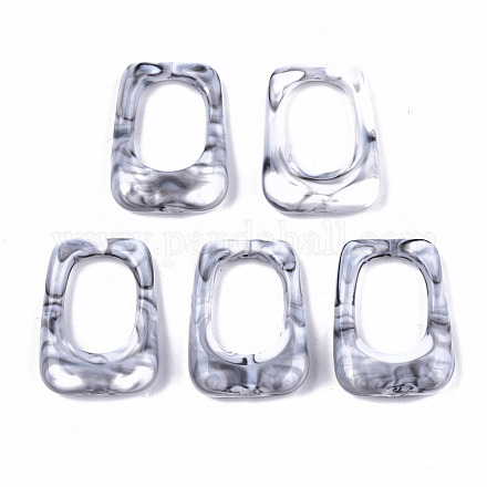 Подвески из непрозрачной смолы RESI-T048-01-A01-1