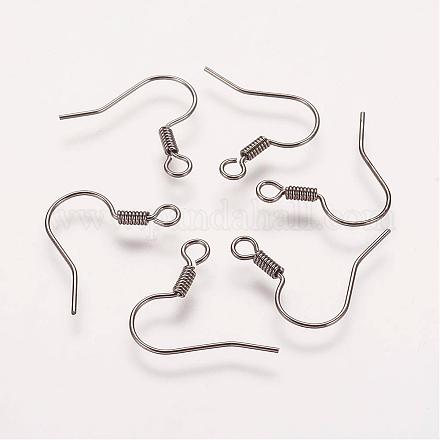 Латунные крючки для сережек KK-Q363-B-NF-1