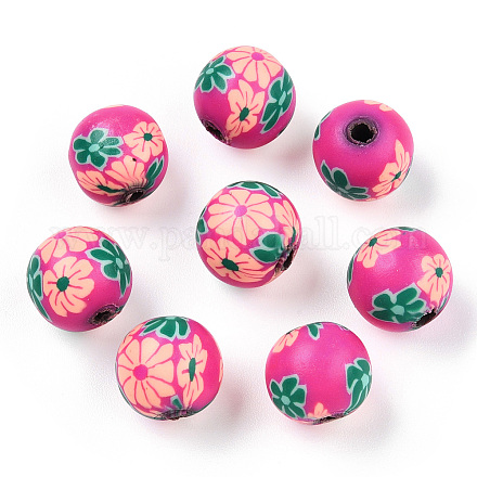Бусины из полимерной глины  CLAY-T020-39D-1