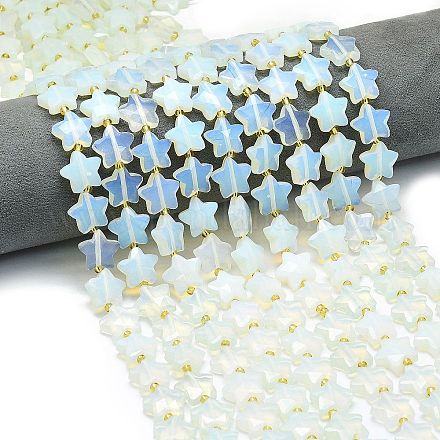 Opalite бисер пряди G-P573-C05-01-1