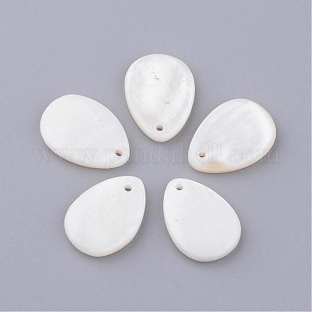 Подвески из пресноводных оболочек SHEL-S263-03E-1