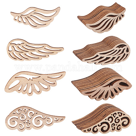 Незаконченные деревянные кабошоны WOOD-OC0001-38-1