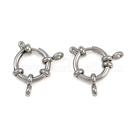 Застежки-кольца из нержавеющей стали 304 STAS-B095-03P-02-1