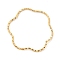 304 Stainless Steel Linking Rings, Flower, Real 18K Gold Plated, 28~29x1mm, Inner Diameter: 26mm