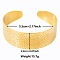 Stylish European and American Texture 304 Stainless Steel Cuff Bangles for Women