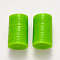 Resin Beads, No Hole/Undrilled, Tin, Green, 23.5x14.5mm