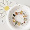 Bohemia Style Shell & Glass Beads Stretch Bracelets for Women, Nuggets, Tan, Inner Diameter: 2 inch(5cm)