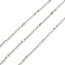 Tarnish Resistant 304 Stainless Steel Twist Link Chains, Soldered, with Spool, Stainless Steel Color, 20x1x1mm, Ring: 2mm, about 10m/roll