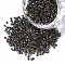 11/0 Grade A Glass Seed Beads, Cylinder, Uniform Seed Bead Size, Metallic Colours, Colorful, 1.5x1mm, Hole: 0.5mm, about 20000pcs/bag