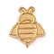 304 Stainless Steel Beads, Golden, Bees, 13x11x4mm, Hole: 1.5mm