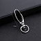 Zinc Alloy Swivel Clasps, for Bag Making, Platinum, 36mm, Hole: 10mm