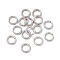 Non-Tarnish 304 Stainless Steel Jump Rings, Open Jump Rings, Round, Stainless Steel Color, 12x2mm, Inner Diameter: 8mm