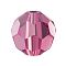 Preciosa® Crystal Beads, Czech Crystal, 451 19 602 Round, 20050 Amethyst, 6mm, Hole: 1.2mm