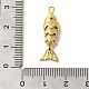 Латунные микро проложить кубического циркония подвески KK-C072-40G-3