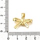 Стойки обшивки латунь микро проложить Циркон подвеску KK-L226-053G-01-3