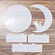 Плавающая полка в форме луны DIY-G093-02G-2