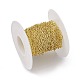 Латунные текстурированные овальные звенья цепи CHC-P010-06G-4