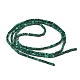 Природного малахита бисер нитей G-G271-G01-1x1.5mm-3
