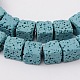 Синтетические бусины из вулканической породы G-N0104-8mm-14-1