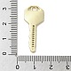 Латунные подвески с фианитом KK-M275-27G-3