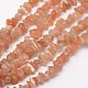 Чипсы натуральный Sunstone бисер пряди G-N0164-54-1