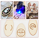 Незаконченные вырезы из дерева DIY-WH0410-60-3