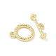 Застежки-тоглы из текстурированного кольцевого сплава FIND-B047-20G-3