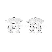 Подвески из нержавеющей стали 201 STAS-N091-148P