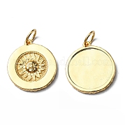 Латунные подвески KK-D030-03G