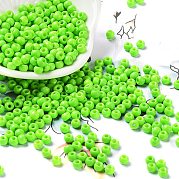 Выпечка краска стеклянные бусины SEED-H002-I-B509