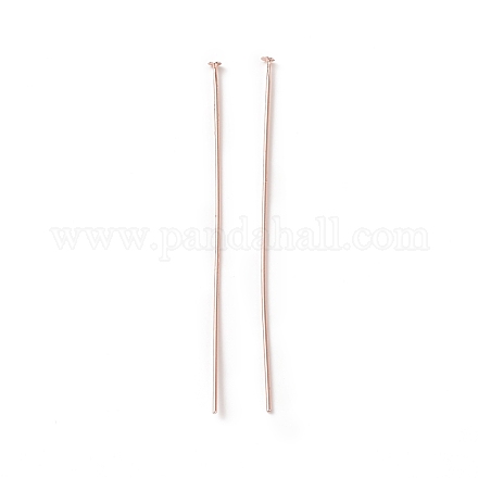 Латунные шпильки с плоской головкой KK-WH0058-03D-RG-1
