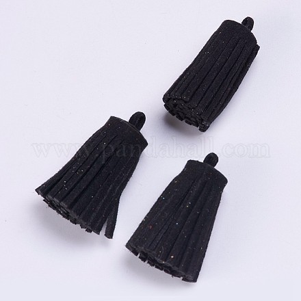 Искусственные замши кисточкой подвесные украшения FIND-P028-027-1