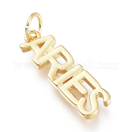 Латунные подвески ZIRC-I048-15G-03-1