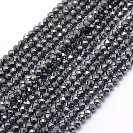 Терагерц каменные бусы пряди G-E411-15-2mm-1