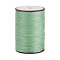 Flat Waxed Polyester Thread String, Micro Macrame Cord, for Leather Sewing Stitching, Medium Aquamarine, 0.8~0.9x0.3mm, about 109.36 Yards(100m)/Roll