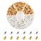 Brass Crimp Beads, Tube, Platinum & Golden, 3x3mm, Hole: 2.5mm, 2 colors, 930~1000pcs/color, 1860~2000pcs/box