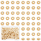 100Pcs 201 Stainless Steel Beads, Rondelle, Golden, 6x2.5mm, Hole: 2.5mm