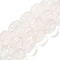 Natural Quartz Crystal Beads Strands, Nuggets, Faceted, with Seed Beads, 14~17x11~14x9~13.5mm, Hole: 1mm, about 20~22pcs/strand, 15.16~15.75 inch(38.5~40cm)