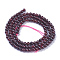 Natural Garnet Beads Strands, Round, 3.5~4mm, Hole: 0.8mm, about 119~121pcs/strand, 15.74 inch~15.94 inch(40~40.5cm)