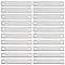 304 Stainless Steel Connector Charms, Rectangle, Stainless Steel Color, 50x8x0.9mm, Hole: 3.5mm, 30pcs/box