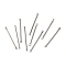 Non-Tarnish 304 Stainless Steel Connector Charms, Bar Links, Stainless Steel Color, 25x2x1mm, Hole: 1mm