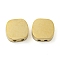 Ion Plating(IP) 304 Stainless Steel Multi-Strand Links, Square, Golden, 9x9.5x4mm, Hole: 1.4mm
