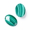 Natural Malachite Cabochons, Oval, 25x18x5~6mm