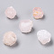 Rough Natural Rose Quartz Beads, No Hole/Undrilled, Round, 15~20mm