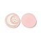 Resin Cabochons, with Glitter Powder, Flat Round with Moon & Pentagram Pattern, Pink, 29x5.5mm