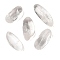 Natural Quartz Crystal Beads, Rock Crystal Nuggets, 34~42x14~20x9~17mm