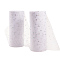 Glitter Sequin Deco Mesh Ribbons, Tulle Fabric, Tulle Roll Spool Fabric For Skirt Making, White, 6 inch(15cm), about 25yards/roll(22.86m/roll)