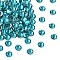 Preciosa® MAXIMA Crystal No Hotfix Flatback Stones, Czech Crystal, Dura Foiling, Round(438 11 615 Chaton Rose), 60230 Blue Zircon, SS6(1.9~2.1mm)