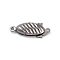 Non-Tarnish 304 Stainless Steel Box Clasps, Multi-Strand Clasps, Oval, Stainless Steel Color, 21.5x9x5mm, Hole: 1mm